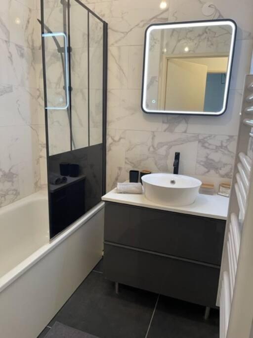 Apartmán Mulhouse Grand T2 -  La Fonderie -Parking Gratuit Exteriér fotografie